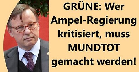 Börsen-Chef canceln, so die Grünen: Seine Kritik sei Demokratie-Verachtung