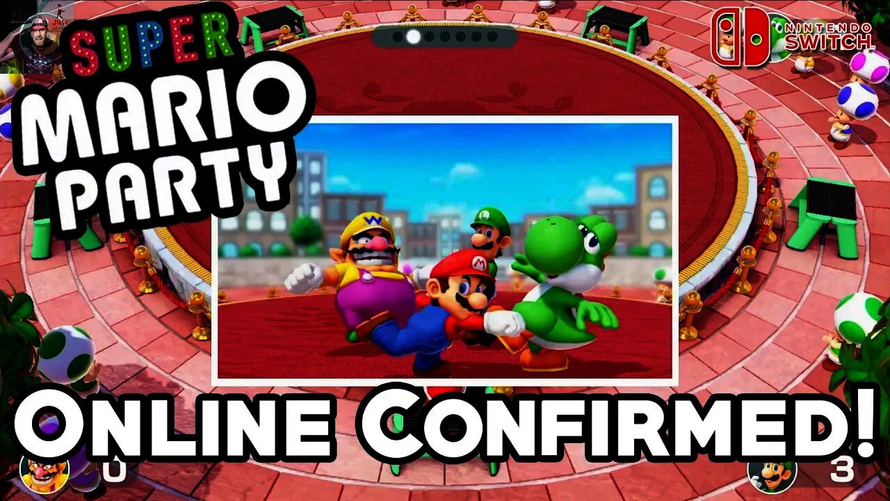 Super Mario Party - ONLINE Game Mode CONFIRMED!