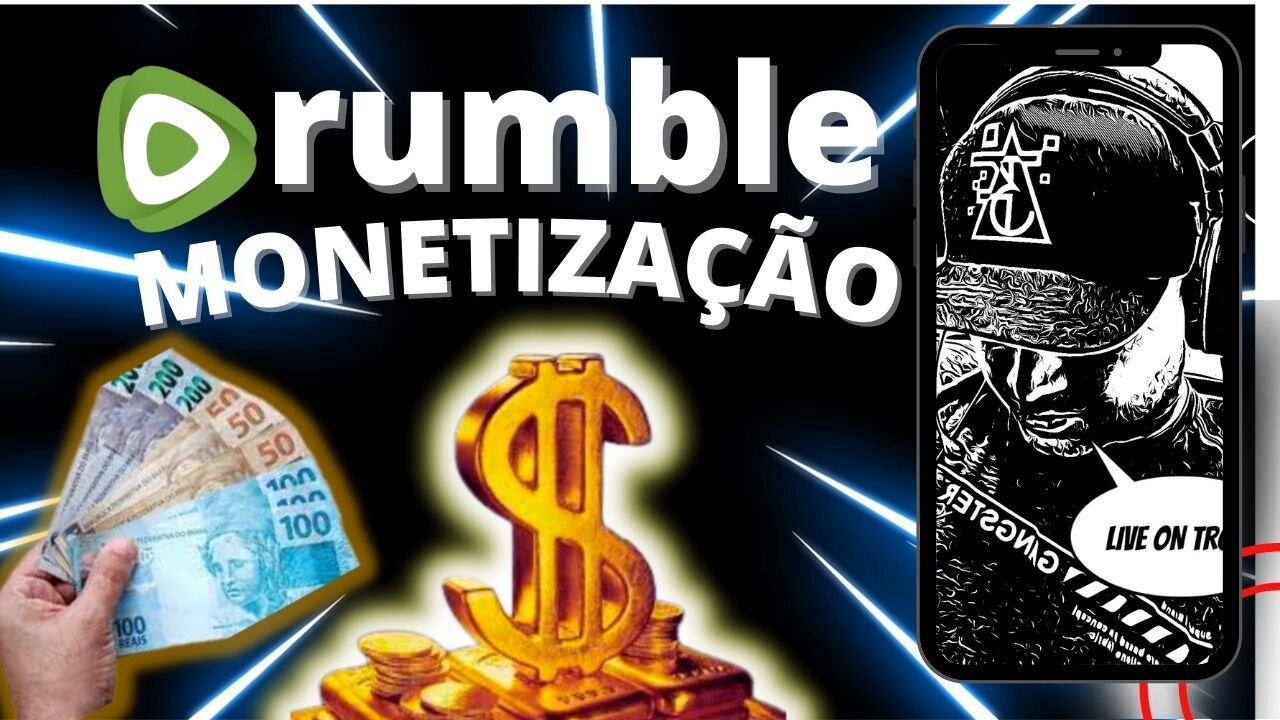 COMO MONETIZAR VIDEOS E USAR RUMBLE - SUBIR VIDEOS E GANHAR DINHEIRO