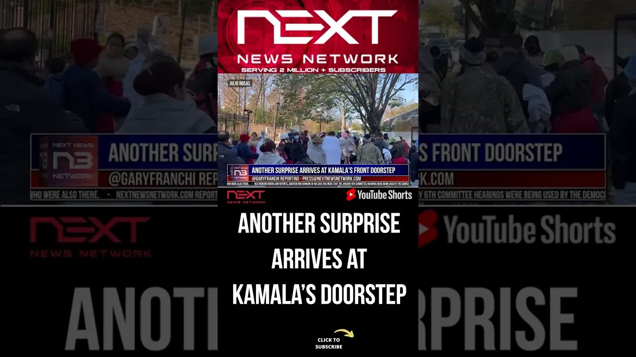 Another Surprise Arrives at Kamala’s Front Doorstep #shorts