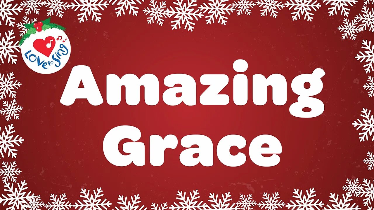 Amazing Grace With Lyrics Hymn