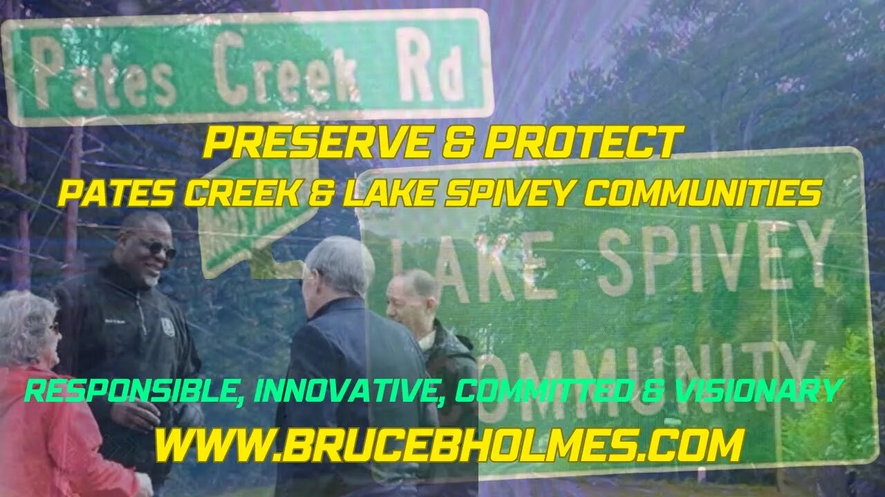 Preserve and protect the beauty of Pates Creek & Lake Spivey