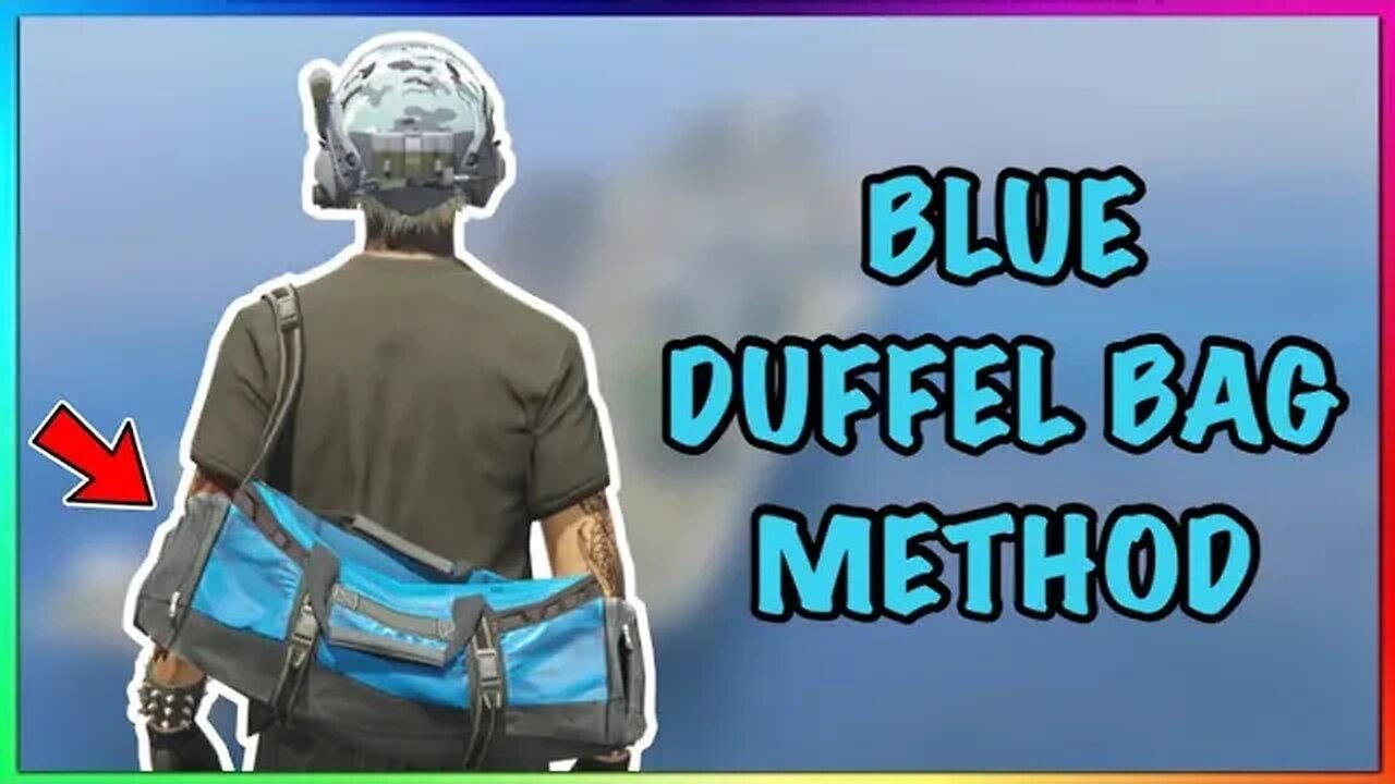 *New* How To Get Blue Duffel Bag (Xbox Series X/S & PS4/5) (GTA Online)