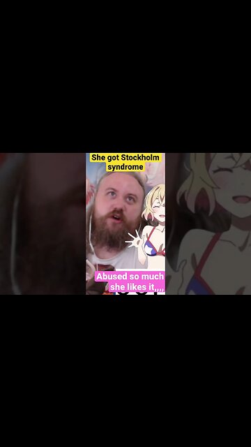 Women has Stockholm Syndrome she is so used to the abuse she just accepts it #dating #shorts #anime