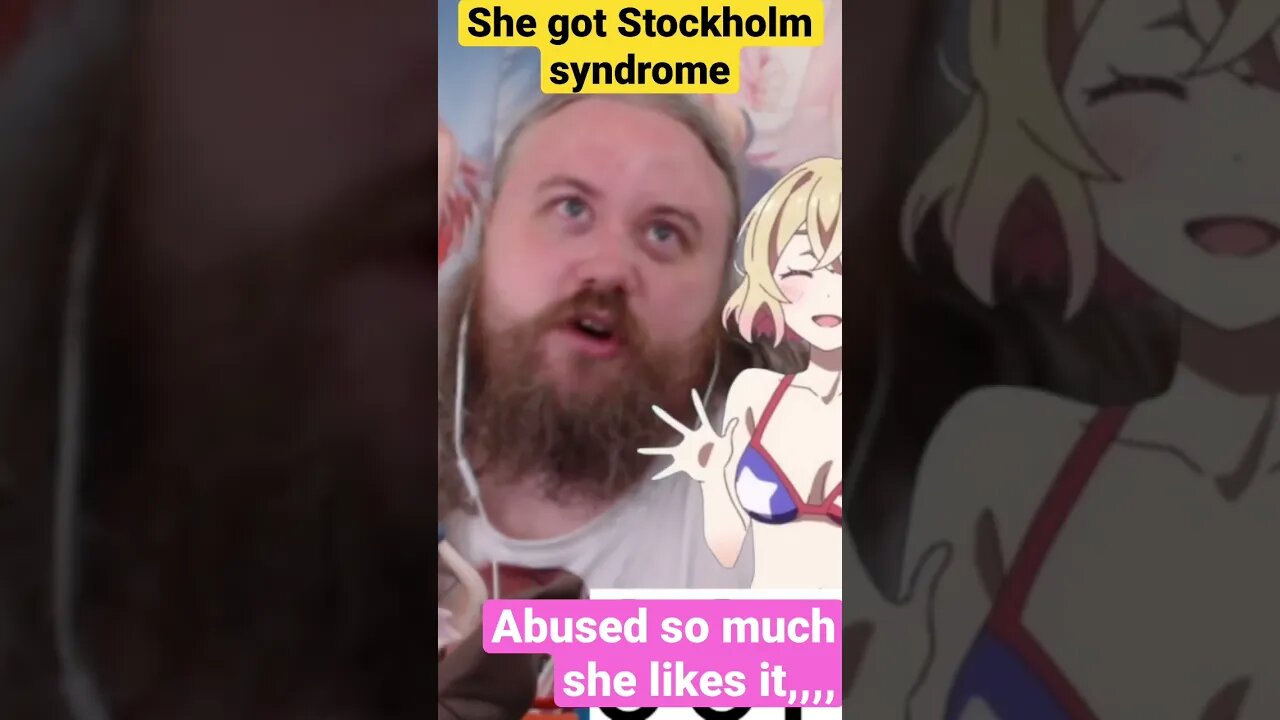 Women has Stockholm Syndrome she is so used to the abuse she just accepts it #dating #shorts #anime