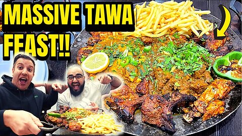 FIRST Time Trying A TAWA! MASSIVE FEAST!! FT Mr Munchbox!