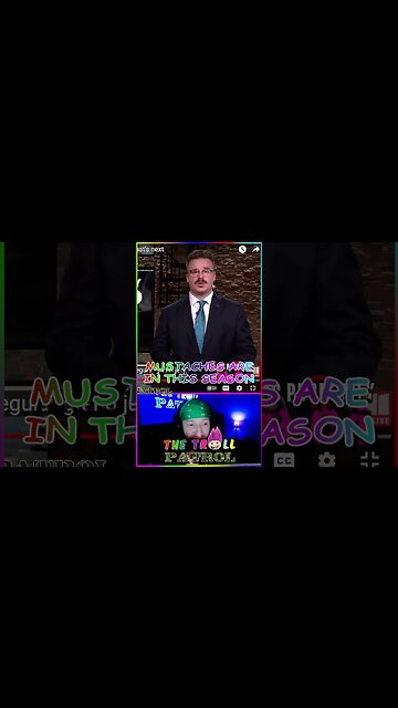 MUSTACHES ARE BACK IN STYLE! Here Is Atlanta Reporter Nick Wooten With This Facial Report #shorts