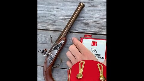 Firing A Black Powder Pistol