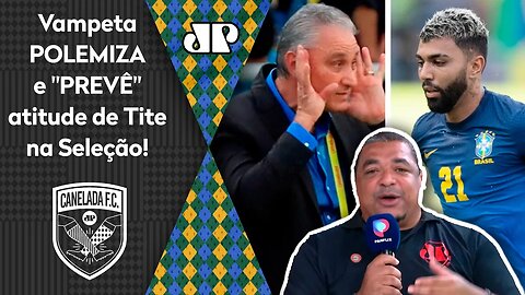 "VOCÊS VÃO VER o que o VAI ACONTECER com esses caras na Seleção!" Vampeta POLEMIZA sobre Tite!