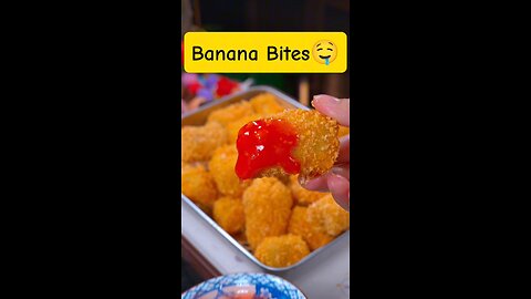 Crispy Fried Banana Bites