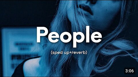 Libianca - People (sped up+reverb) ft. Becky G