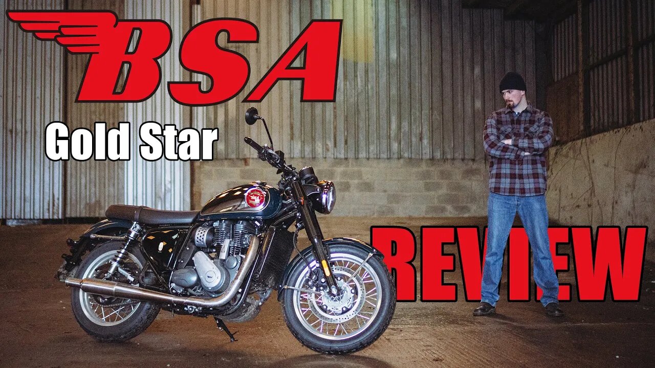 BSA Gold Star 650 Review. A New Modern Classic Motorcycle. Better than a Royal Enfield Interceptor?