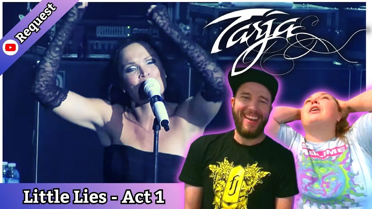 THIS WAS SO METAL! | Partners React to Tarja - ACT I - Little Lies #tarjaturunen #reaction