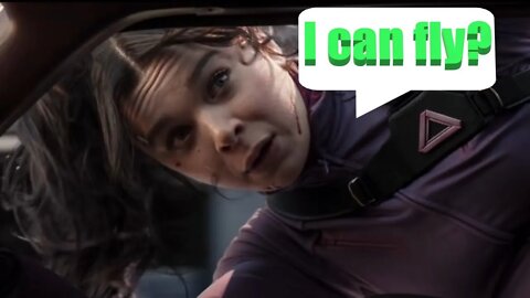 Kate Bishop can fly?... Hawkeye S1 E4