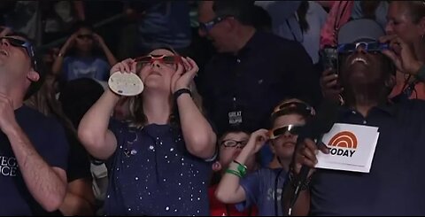 Just Amazing Solar Eclipse watchers go wild