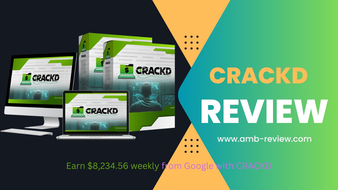 Earn $8,234.56 weekly from Google with CRACKD (Demo Video)