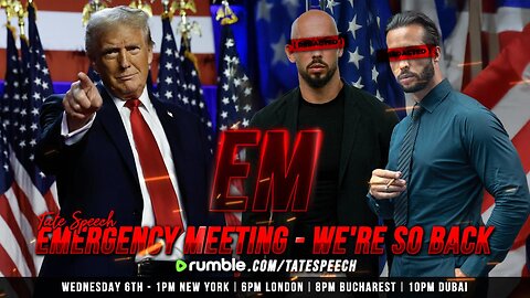 🚨Emergency Meeting - Post Elections