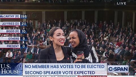 HOLY SH!T did you hear them vote? AOC OMAR