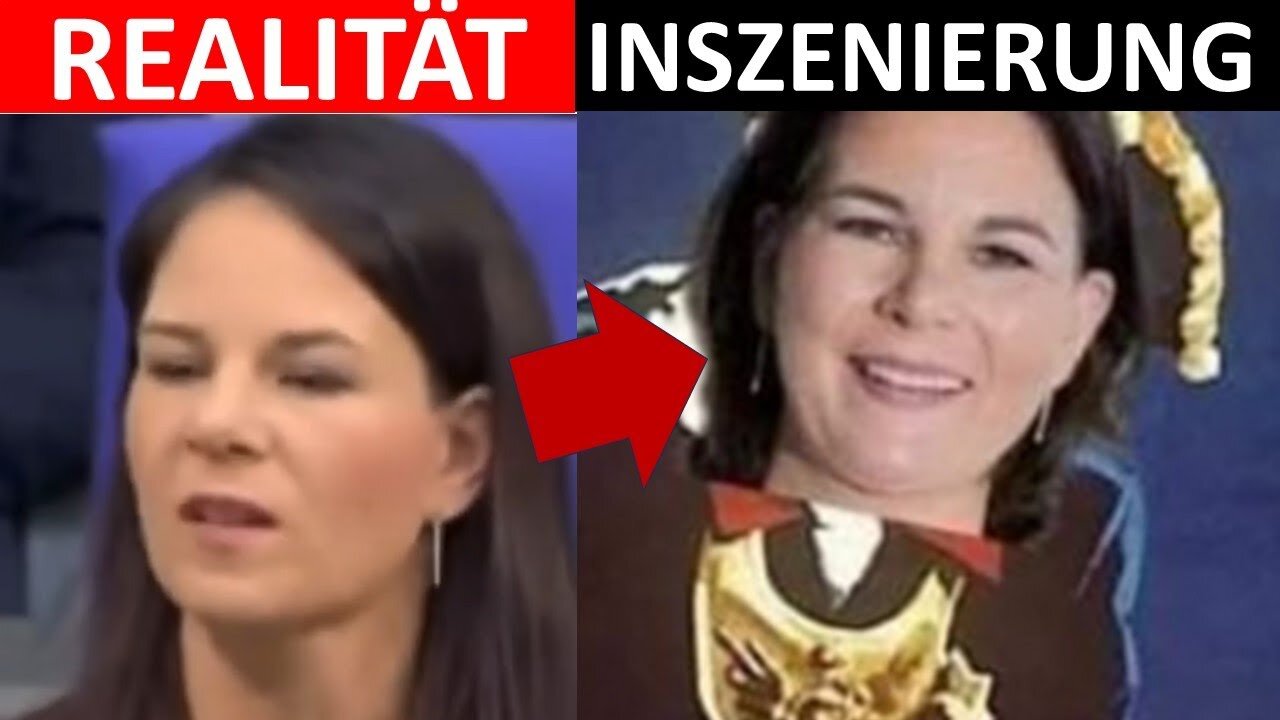 BLAMAGE im BUNDESTAGš„ BAERBOCK ist von WIRKLICHKEIT UMZINGELT