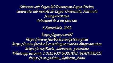 Libertate sub Legea lui Dumnezeu, Legea Divina, cunoscuta sub numele de Legea Universala, Naturala