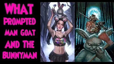 What Prompted Man Goat And The Bunnyman #zenescope #comics #JoeBrusha #kickstarter