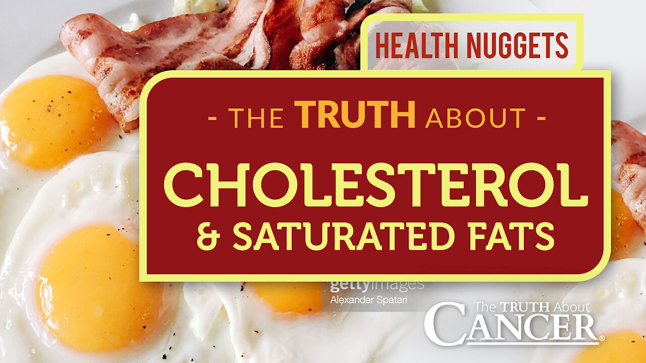 The Truth About Cancer: Health Nugget 24 - The TRUTH About Cholesterol & Saturated Fats