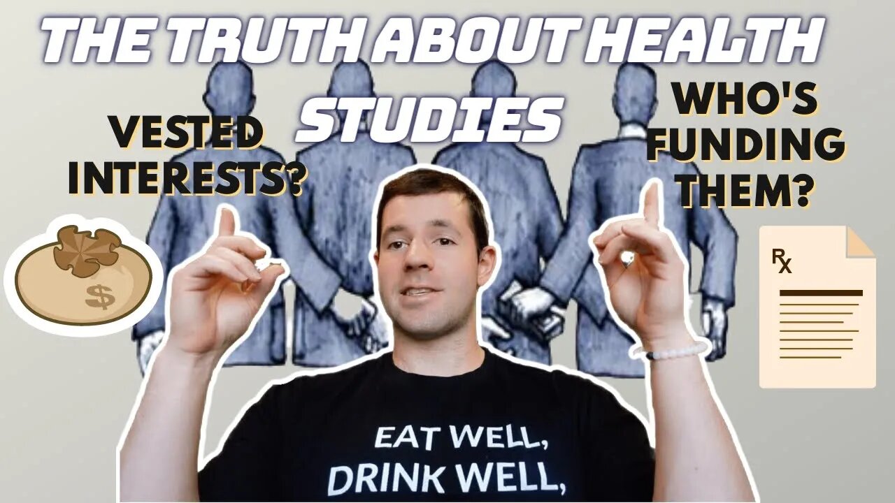 HARD TRUTHS Ep. 3: THE TRUTH ABOUT MOST HEALTH STUDIES AND BIG PHARMA| FOLLOW THE MONEY AND POWER