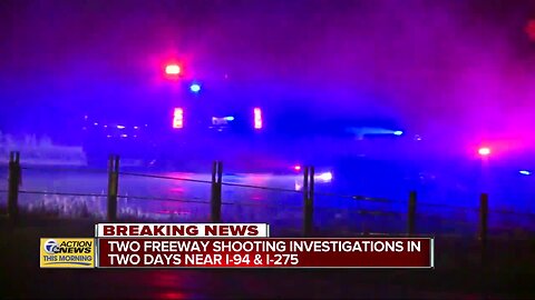 Two freeway shooting investigations in two days near I-94 & I-275