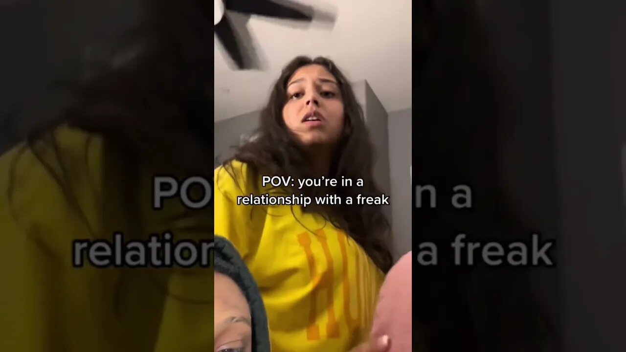 POV: You’re in a RELATIONSHIP WITH A FREAK 🥴 #shorts