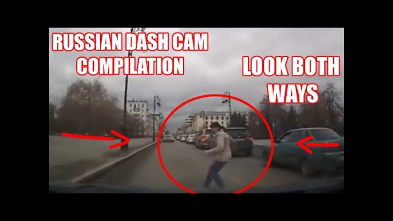 Crazy russian car crash compilation dash cam 2022