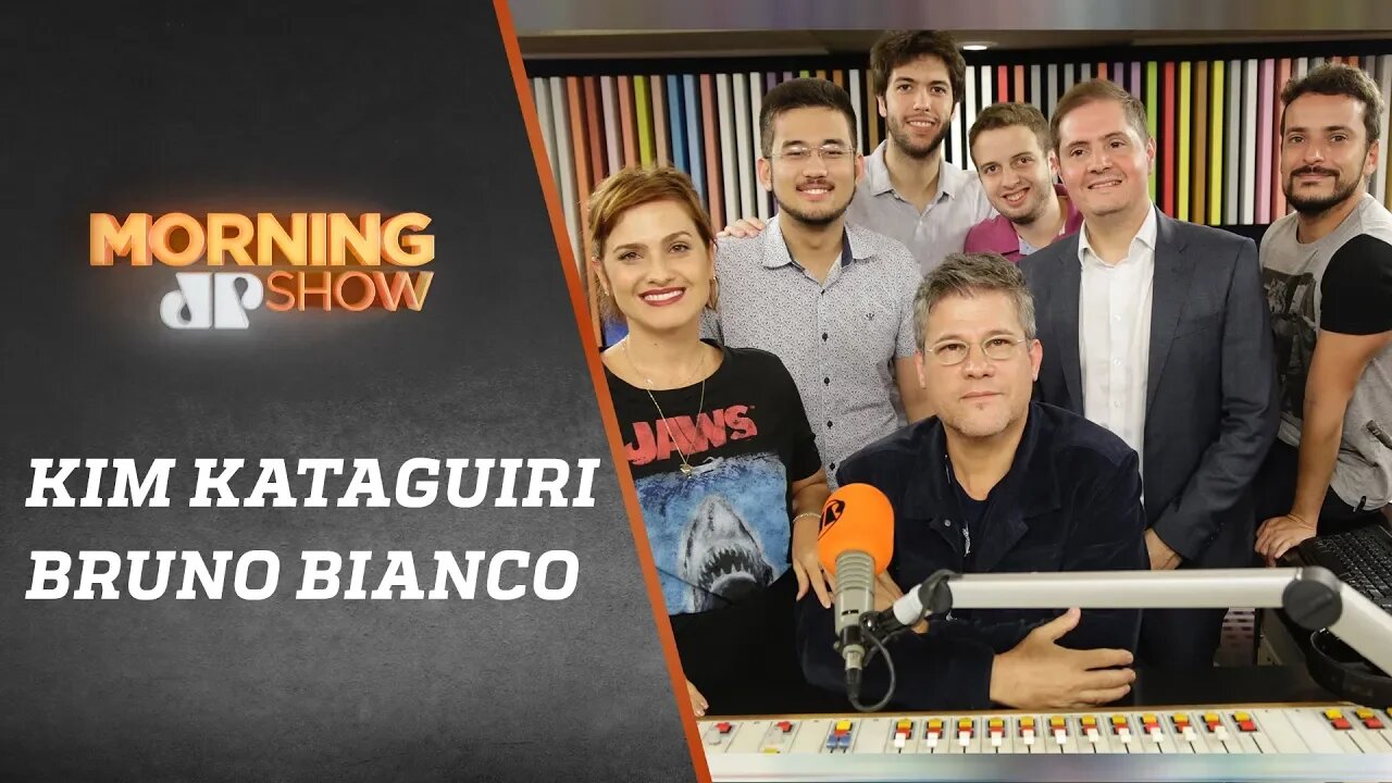 Kim Kataguiri e Bruno Bianco - Morning Show - 12/04/19