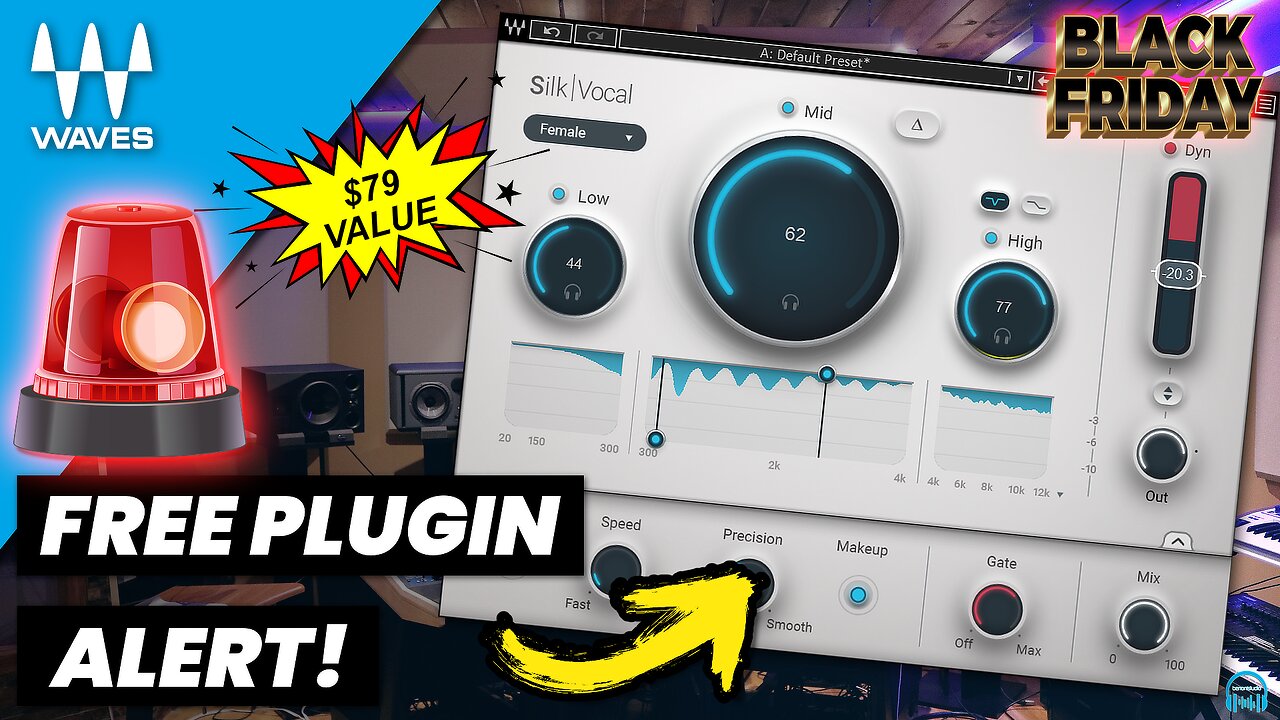 FREE PLUGIN ALERT 🚨 Waves SILK VOCAL (Black Friday 2023) 🎅