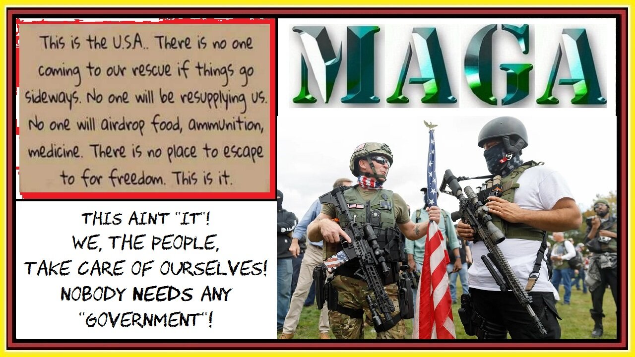 NOBODY -NEEDS- ANY GOVERNMENT ESPECIALLY