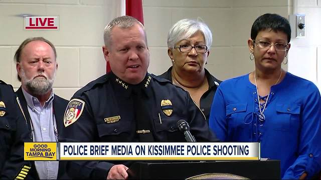 News Conference: 2 Kissimmee officers shot in the line of duty