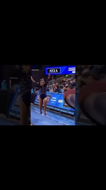 Selena Harris Vault (9.975) Iowa State at UCLA 3/11/23 #shorts