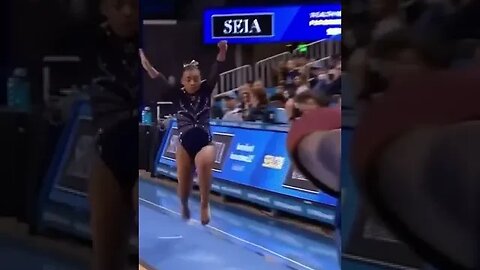 Selena Harris Vault (9.975) Iowa State at UCLA 3/11/23 #shorts