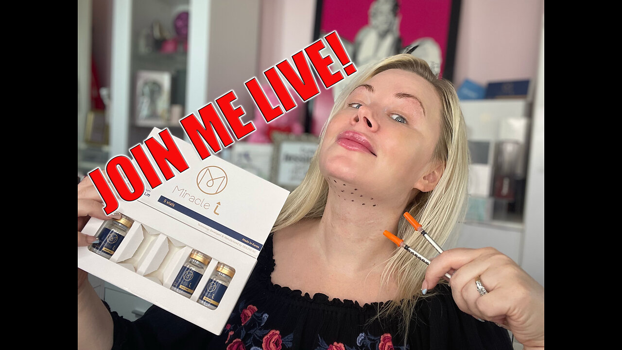 LIVE Tighten Chin with Miracle L from Acecosm.com : Round 2 | Code Jessica10 saves you Money