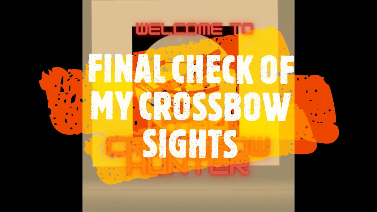 FINAL CHECK OF MY CROSSBOW