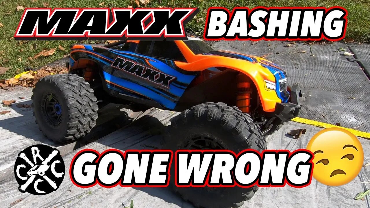 Traxxas Maxx Takes A Beating When Bashing Goes Wrong