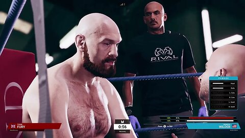 Undisputed Boxing Online Ranked Gameplay Deontay Wilder vs Tyson Fury 3 (Chasing Platinum 2)