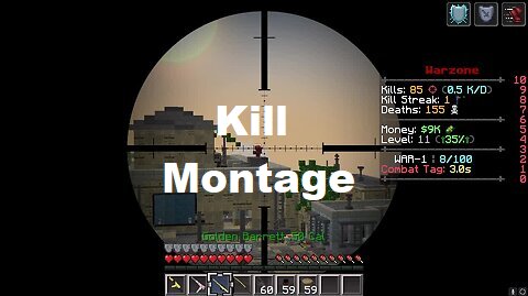 Minecraft warzone kill montage