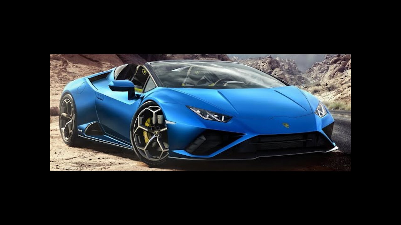 Lamborghini Huracan Evo Spyder l Supercar 2021