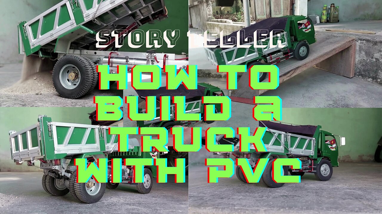 HOW TO MAKE A TRUCK WITH PVC PIPE