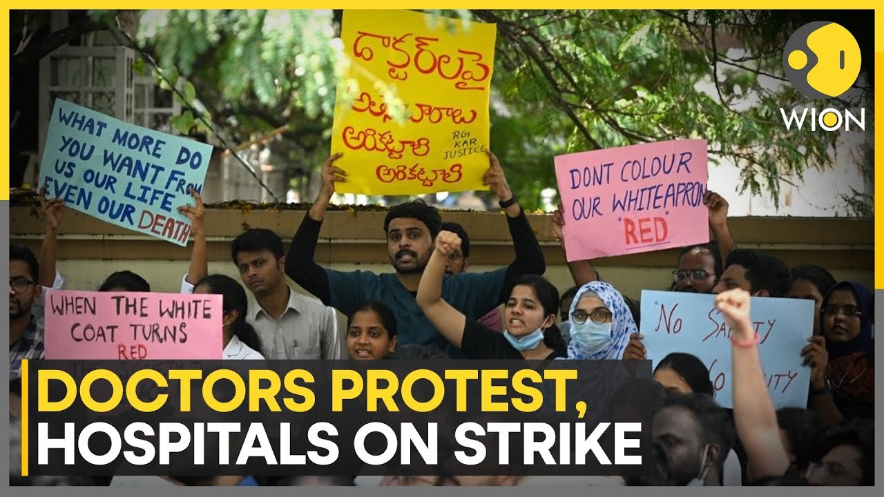 Kolkata Horror: Doctors' nationwide protests show no sign of bating | WION