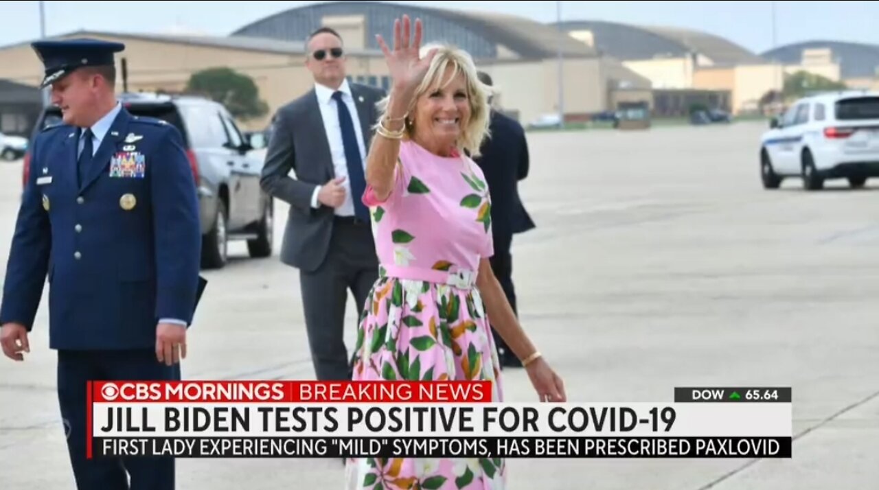 Jill Biden Tests Positive For COVID