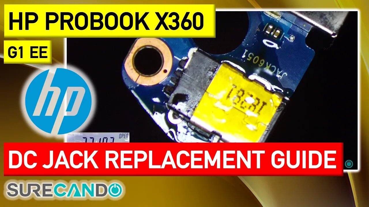 Port Power_ HP ProBook x360 11 G1 EE Charging Port Repair