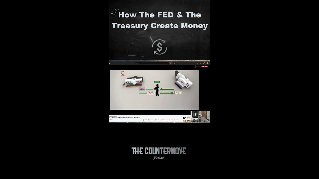 How The FED & The Treasury Create Money 💵