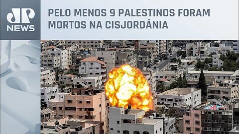 Faixa de Gaza é alvo de ataques de Israel e Palestina