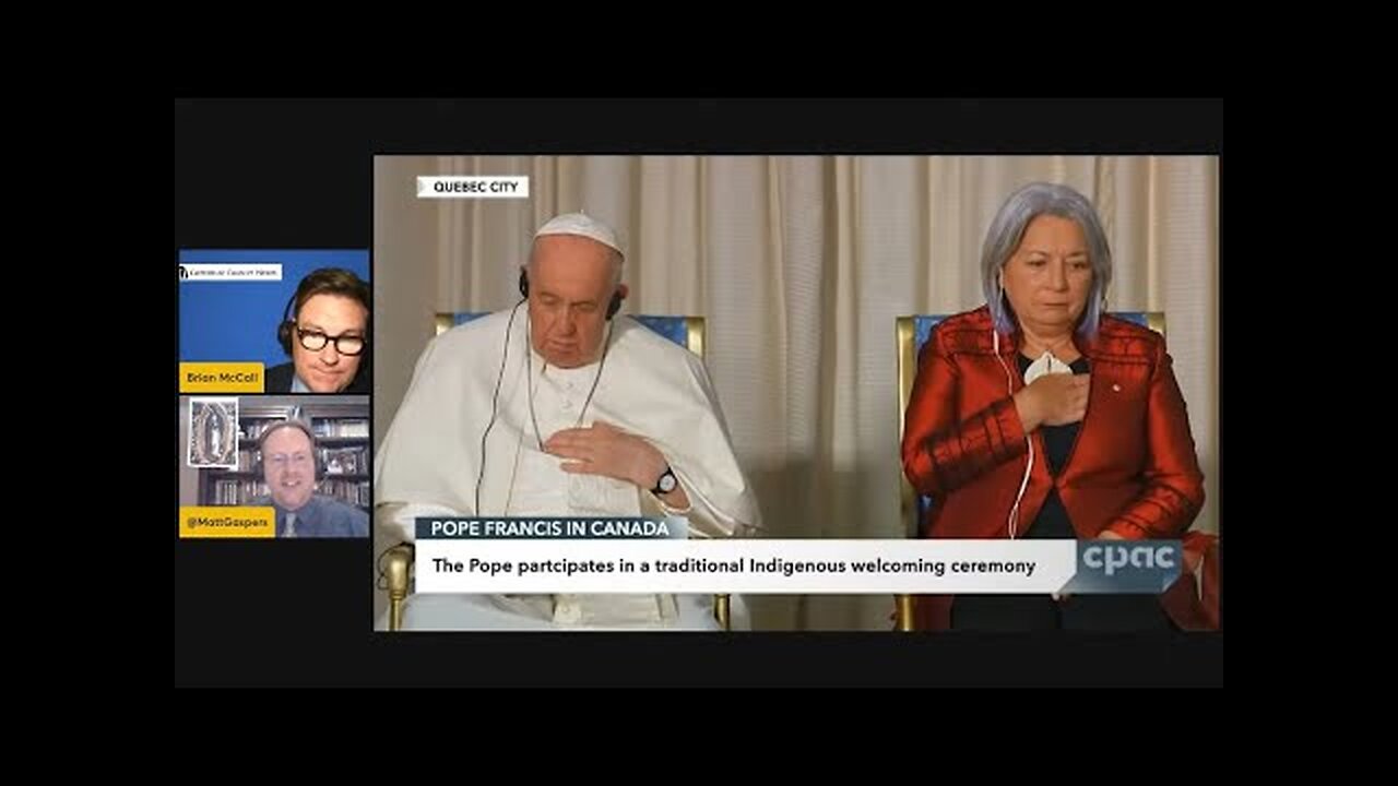 Papa Francesco e i vescovi canadesi parteciparono a un rito pagano shamanico/animista con uno stregone che invocava un"sacro cerchio degli spiriti(demoni)" luglio 2022 DOCUMENTARIO morirete tutti nei vostri peccati che non vi saranno MAI RIMESSI