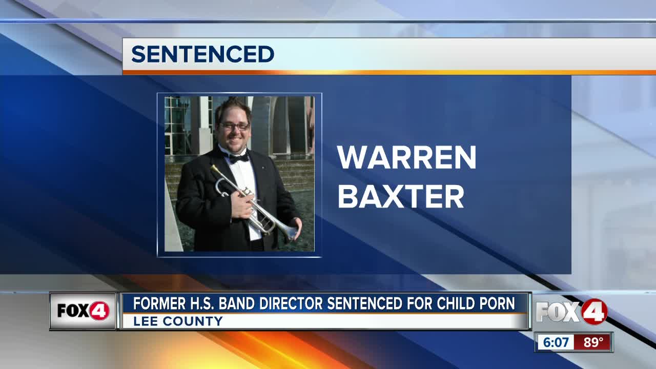 Former High School band director sentenced for child pornography